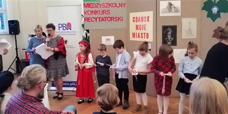 XVII Międzyszkolny Konkurs Recytatorski "Gdańsk moje miasto"